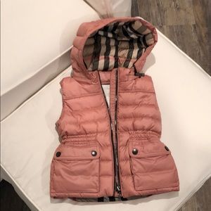 Burberry Children’s quilted puffer vest